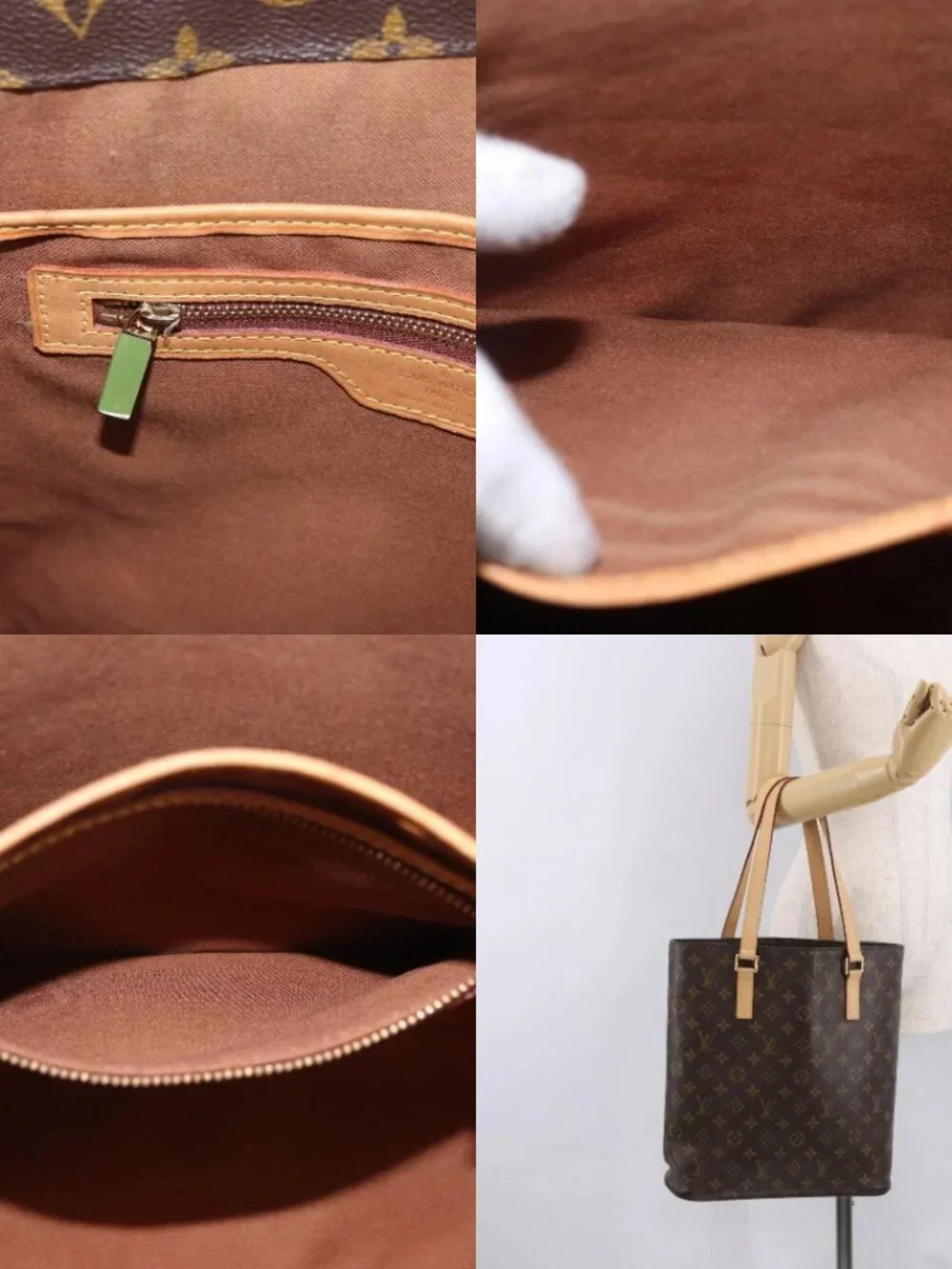 LOUIS VUITTON Monogram Vavin GM Tote Bag M51170 LV Auth 189078V